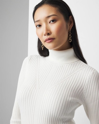 Ribbed Turtleneck Sweater | White House Black Market
